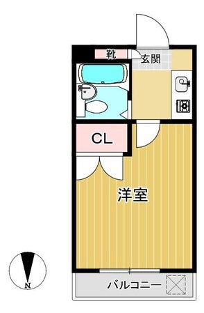 シャルマン谷塚南の物件間取画像